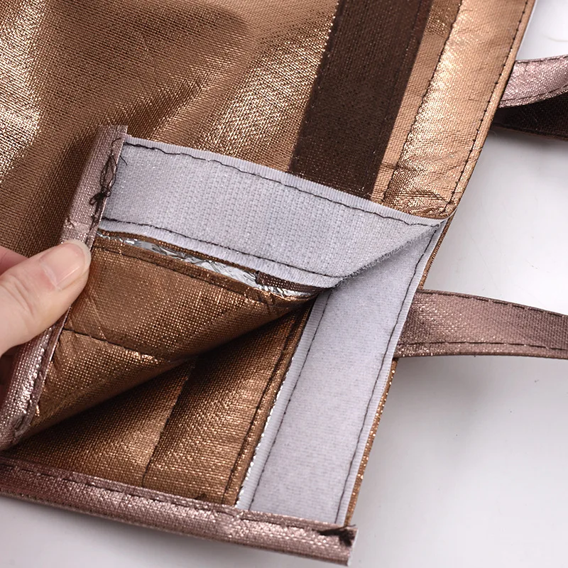 Wingtu Custom Private Label Waterproof Nonwovens Lunch Cooler Bag Custom Logo Custom Logo  Beach Cooler Bag