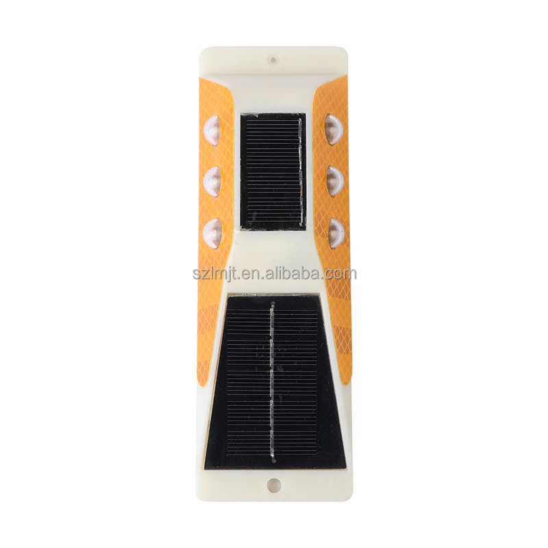 Hot Selling High Visibility Rectangle Solar LED Delineator Project Warning LED Light Traffic Delineator for Roadside Use