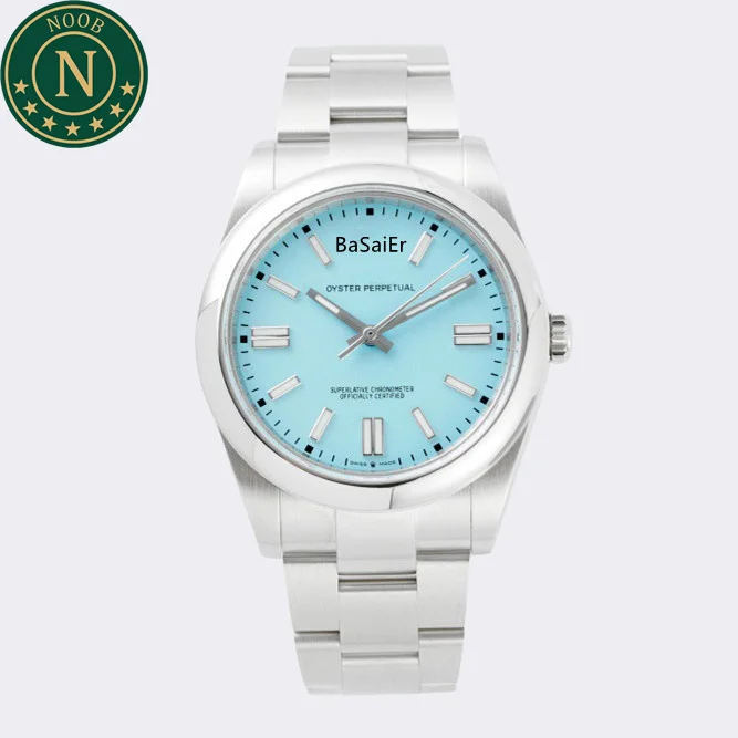 Noob Factory 3230 Movement Night Vision 904L Stainless Steel Sapphire Glass Waterproof Luxury 41mm Oyster RLX Watch