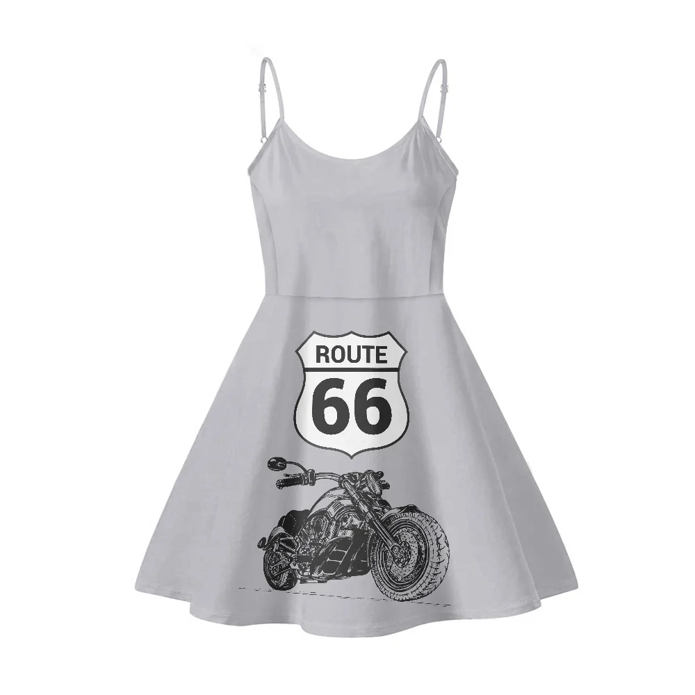 Summer 2022 Hot Selling Women Dress Custom Swimming Dress Print On Demand Strap Mini Dress