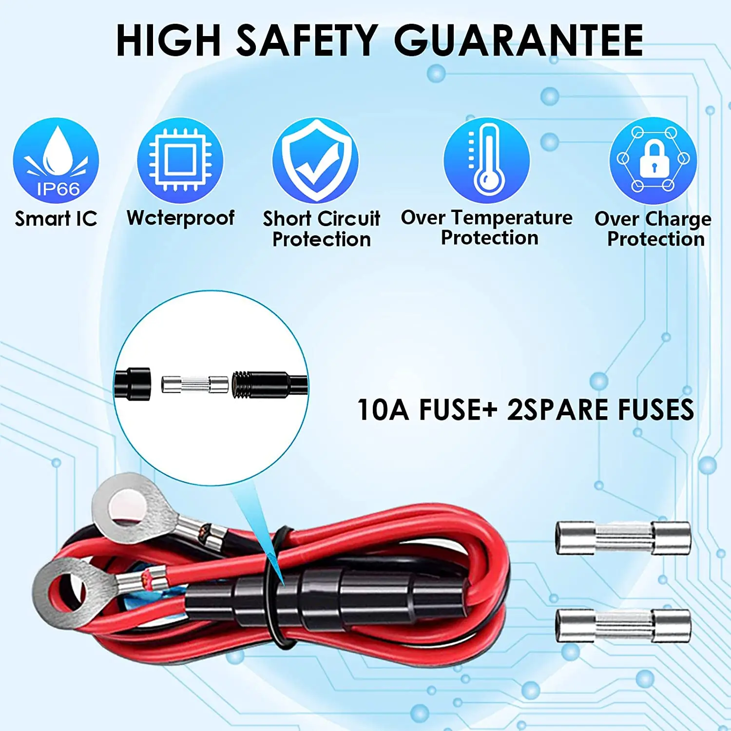 ON OFF Switch Control 3 Port PD USB Type C Car Fast Charger Socket With Voltage Display And Dust Cover