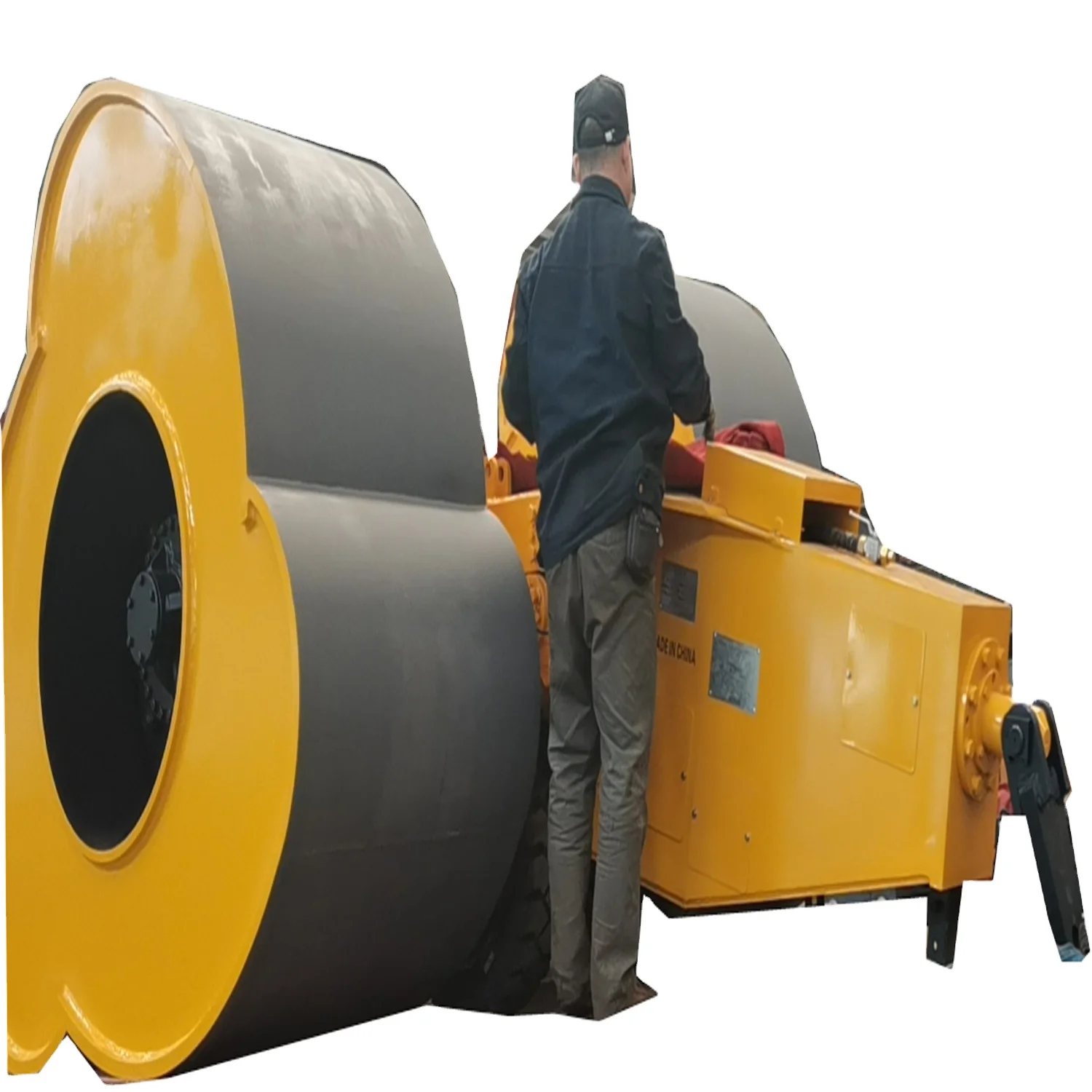 ZHENGZHOU KEPAI CAPAI 10.5T 25kj triangular impact roller KP6825 plum roller accessories FOR SALE GOOD QUALITY CHEAP PRICE