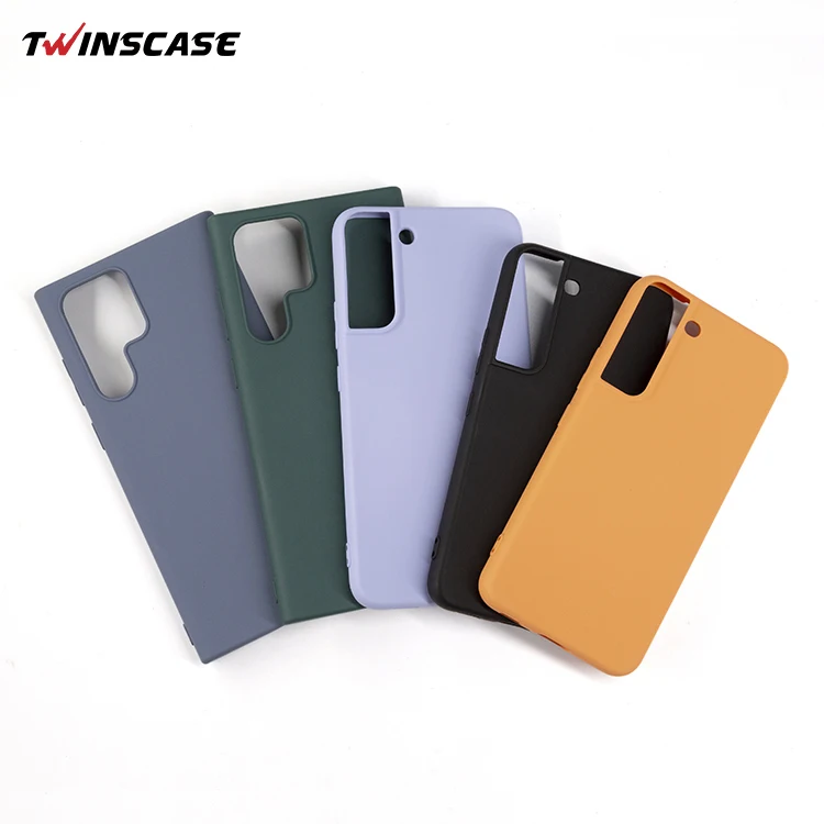 2022 Hot Cheap TPU Silicone Case for Samsung S22 Series Matte Oil-coated High Quality Soft TPU For samsung galaxy s22 case