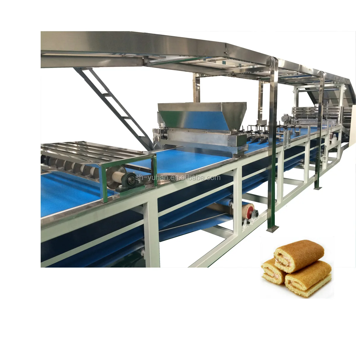 Muffin Cake/Swiss Roll/Sponge Cake Making Machine For Business