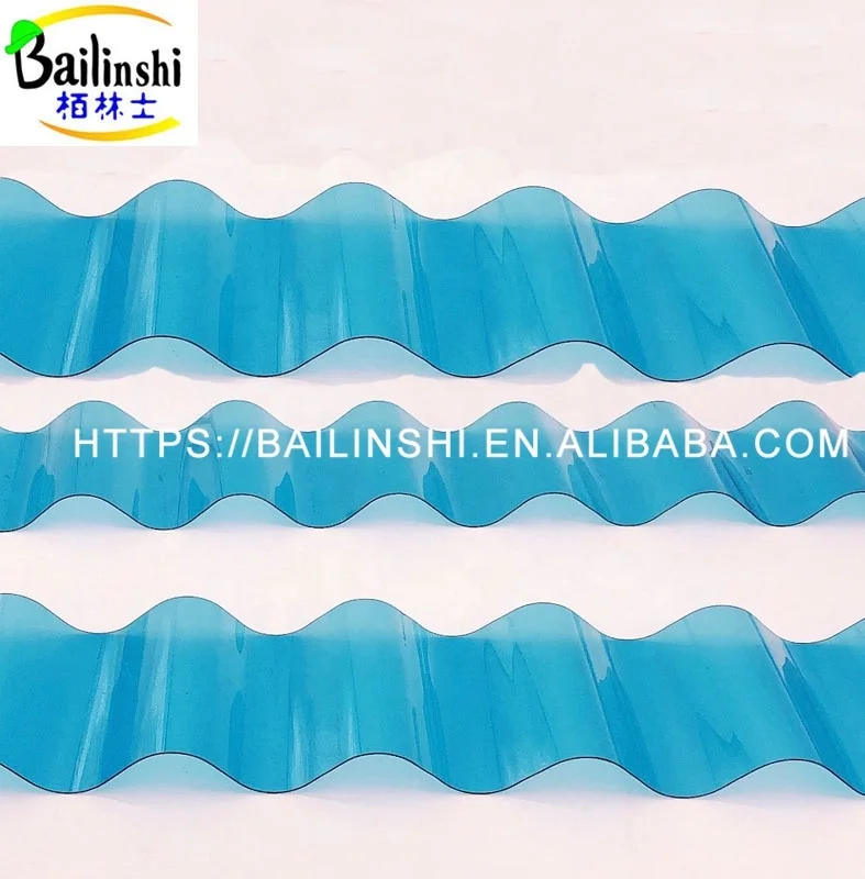 Greenhouse Carports Polycarbonate Roof/colorful Corrugated clear Sheet/anti Impact UV Resistant Polycarbonate Sheet