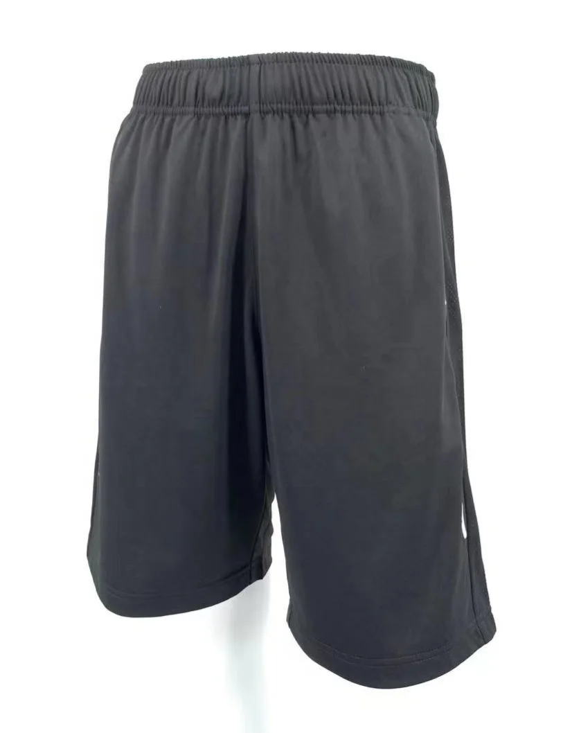 Оптовая продажа, крутые Короткие штаны Ice из полиэстера, эластичная кокетка из сетчатой ткани с принтом на заказ, штаны для бега для мальчиков