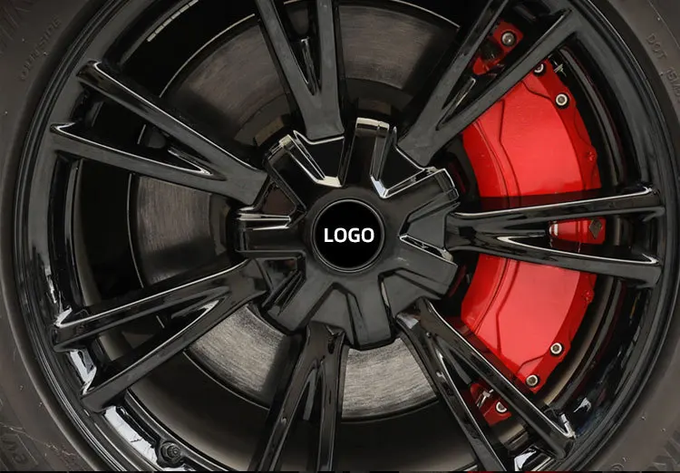 2021 Customized Car Wheel Decoration For Model Y Hub Caps Wheel Cover Wheel Hubcaps 7 Claw Center Hub Cover