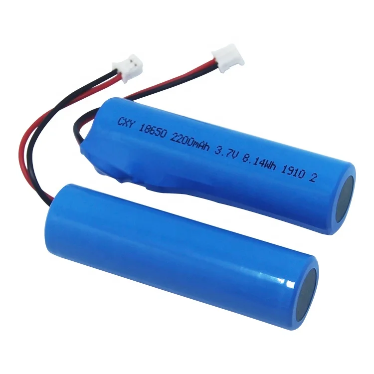 KC certification rechargeable li-ion battery 3.7v 2200mah (18650) rechargeable battery with protection board