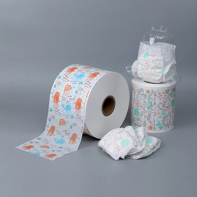 ПП детские подгузники, полиэтиленовая пленка, полиэтиленовая пленка, Нетканая ткань для подгузников