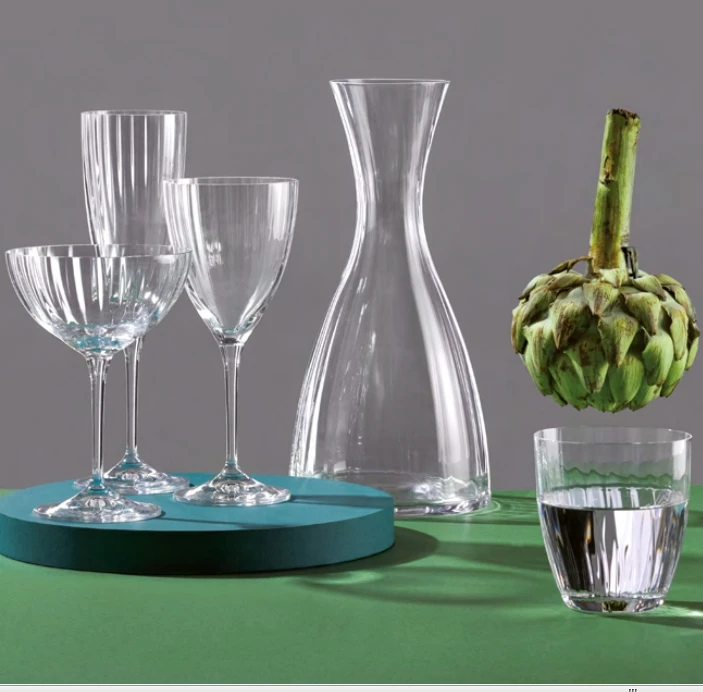 Lead Free Crystal Optical shining Wine Glass Goblet Kate Series For Home Hotel Restaurant Wedding Party