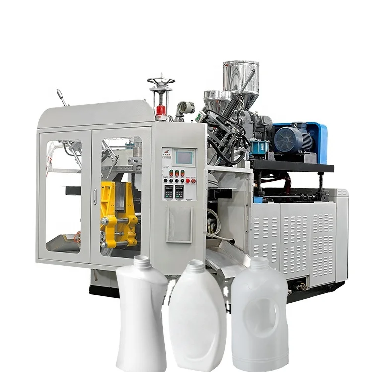Leshan Pet Hdpe Detergent Multi Blowing Plastic Bottle Automatic Extrusion Moulding Blow Molding Machine In China