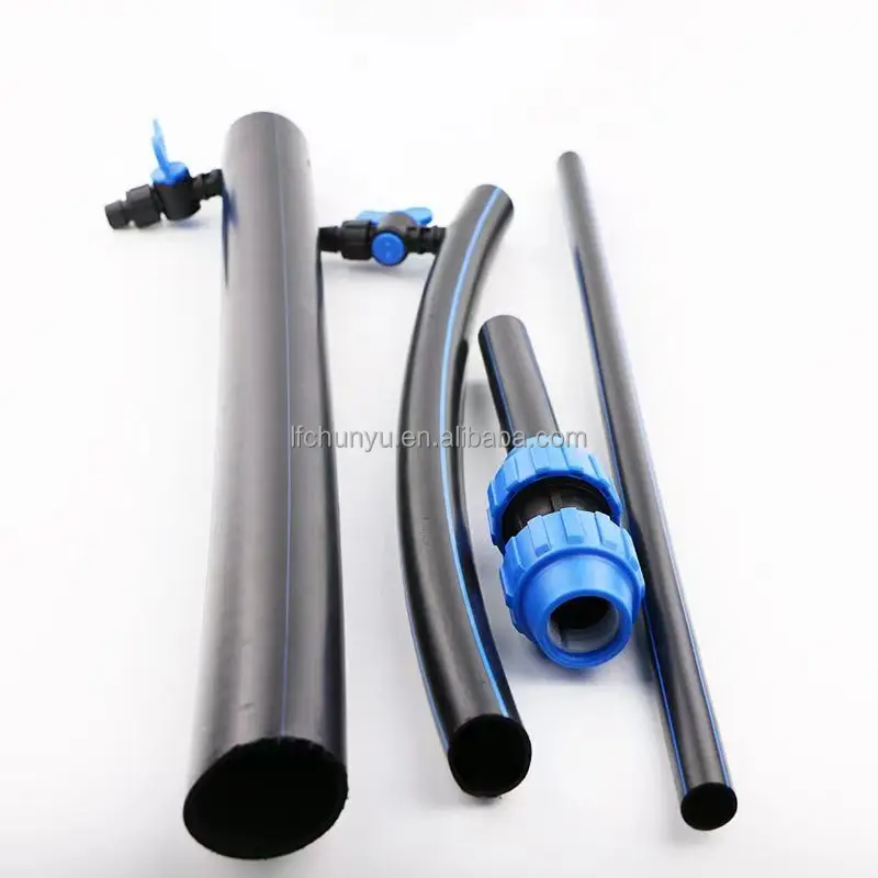 high quality china factory pe pipe for water-saving irrigation in agriculture can be customised