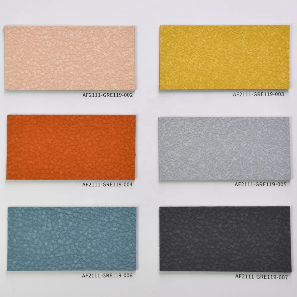 Vegan Leather Biobased Corn fiber Synthetic Faux Leather For Sofa