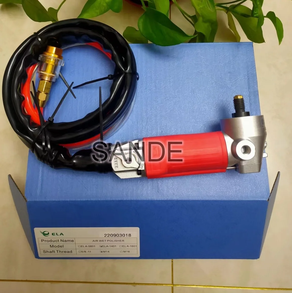 Sande Industrial Grade Air Wet Polisher Stone Machine Tool Polishing Stones Package includes Box Industrial Wet Polisher Sale