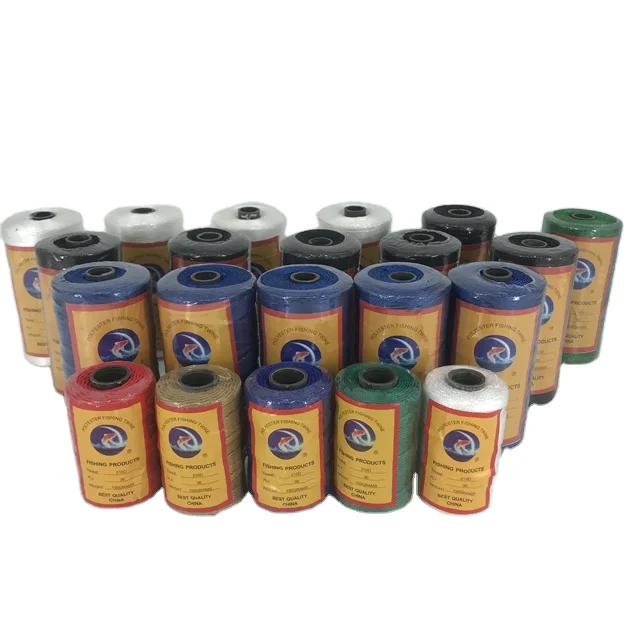 Дешевая цена, гарантия качества, 210d 12-слойный нейлоновый шпагат для рыбалки, высокопрозрачный полиэфирный шпагат