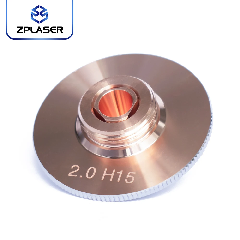 ZPLASER D32-C-15-D Double Layer Diameter 32 Metric 14 Height 15  Caliber 1.0*1.4*1.5*1.6*1.7*1.8 M14 High Speed Laser Nozzles