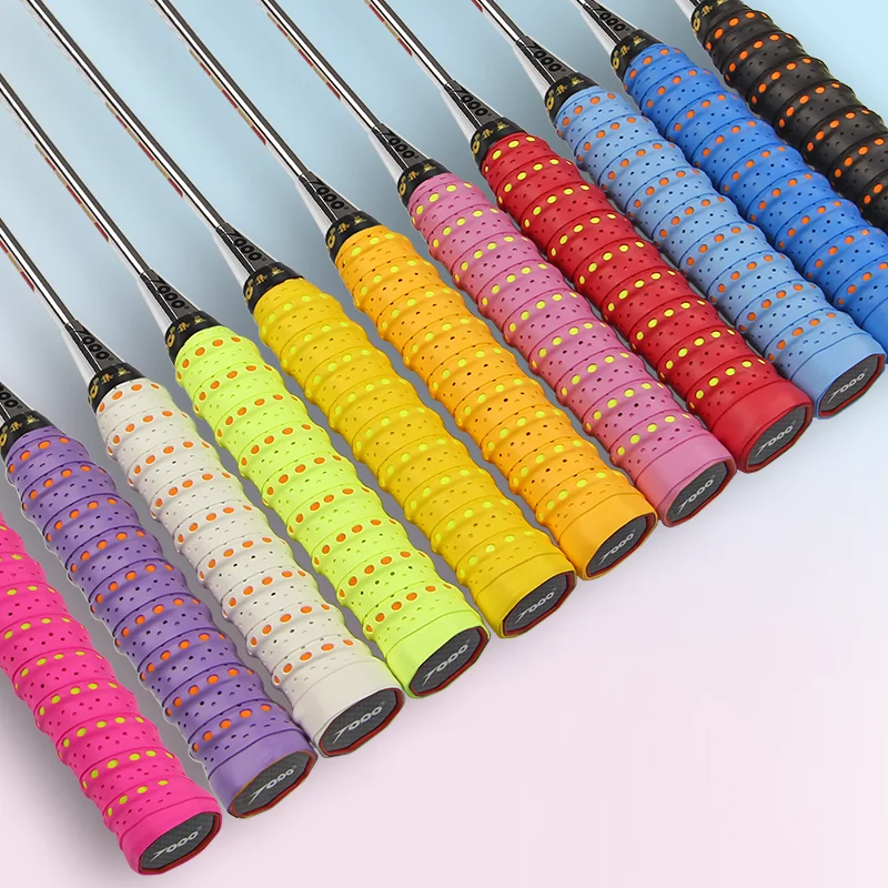 JI YI PU-110 Breathable badminton overgrip tennis golf grip for factory wholesale Sticky custom KEEL overgrips GRIP TAPE