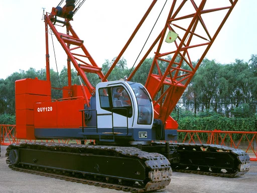 Reliable Quality Crawler Crane 120ton QUY120 Crawler Crane Track Rollers with Good Price