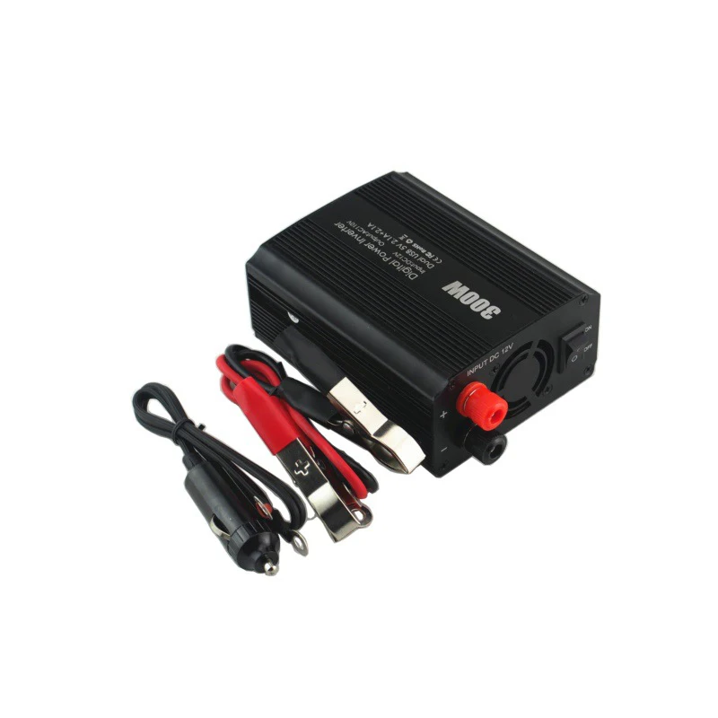 Usb инвертор 300 Вт Dc Ac 12 В до 110 50 Гц 60 AC Автомобильные