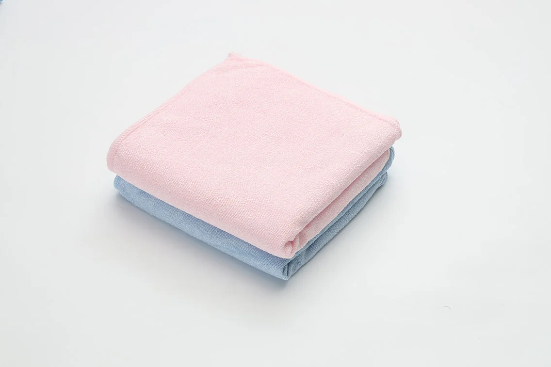 Quick-Dry Microfiber Square Shape Knitted Cleaning Cloth Home Use Car Towels
