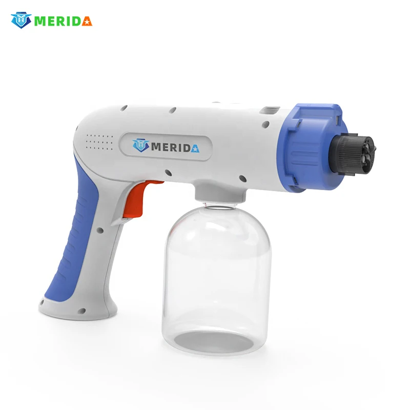 High Quality Portable Mini Atomized Disinfection Gun Wireless Nano Spray Gun New Type For Home Car fogging Sprayer Machine