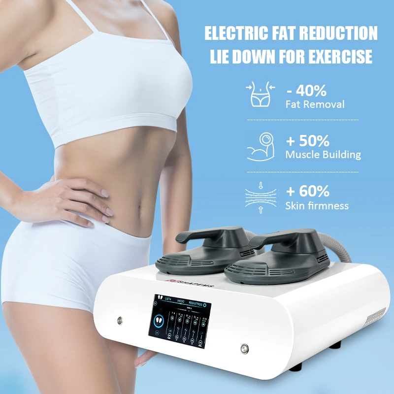 5000wMuscle stimulate rf emslim abdomen fat reduce body slimming 2 handles 13 tesla nova zero ems body sculpting machine
