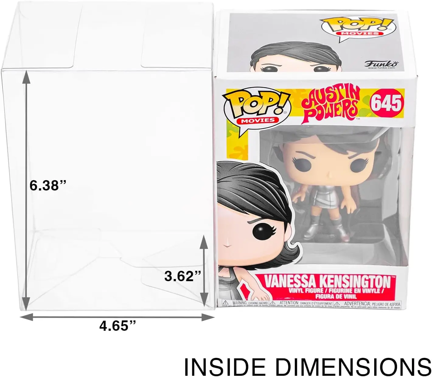 Wholesale Clear Acrylic Storage Display Case Plastic Funko Pop Box Protector