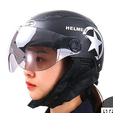 Promotional Cheap Safety half open full Face Types Motorbike Helmet For Motorcycle  Wholesale Abs Helmet Motorcycle Men