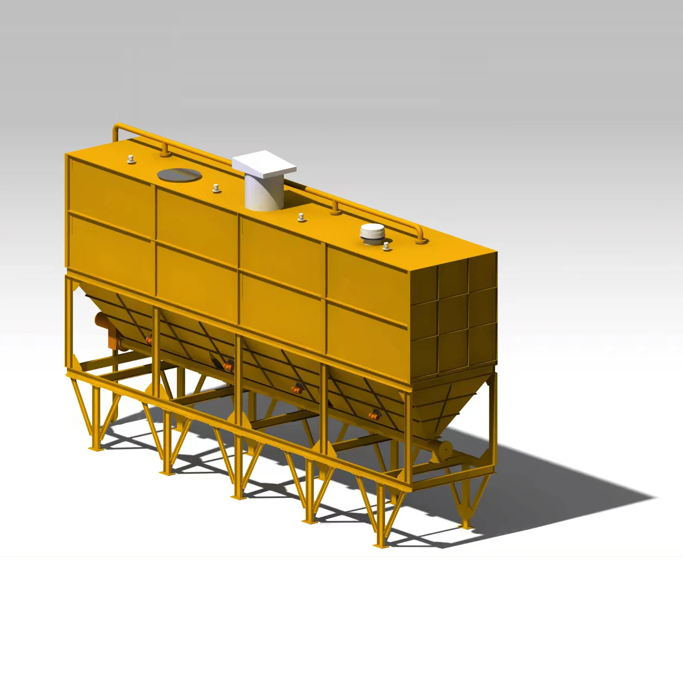 Mini 150Ton 30Ton 40Ton Tank Horizontal Silo Cement Used 200Ton Cement Silo Price For Sale