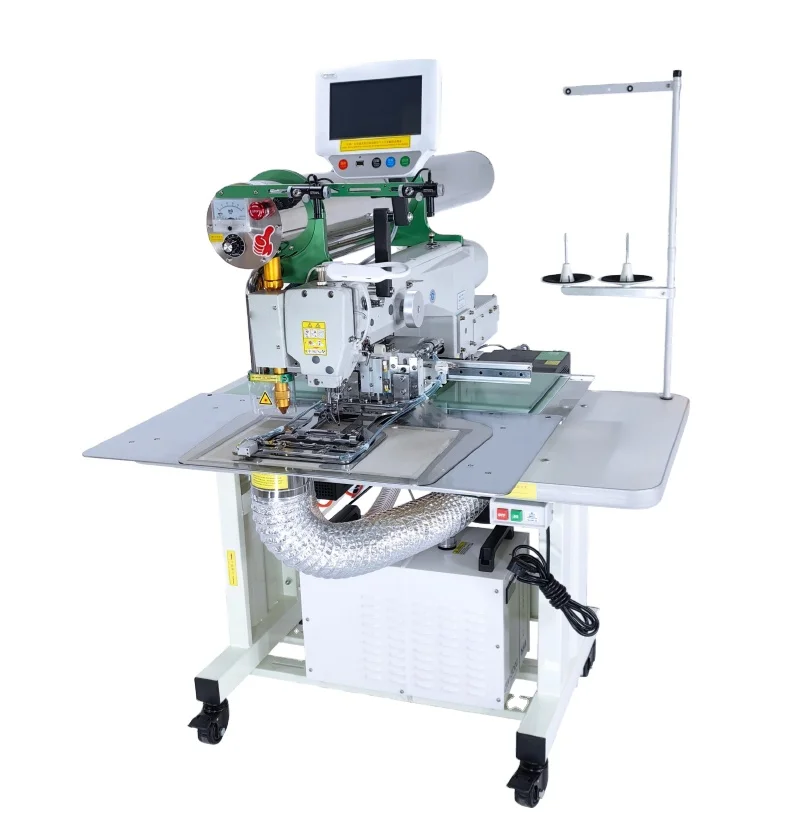 QK-808Y Industrial automatic multifunctional laser computer bag opening sewing machine