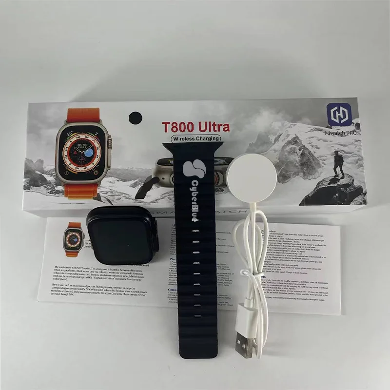 T800 Ultra Full Screen Smartwatch 2.08 Inch Original Electronic Inteligente Smart Watch