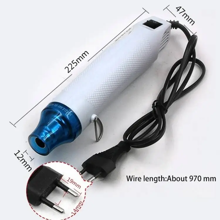 Best Selling 110V/220V/230V 300W US/UK Plug Hot Air Blower Mini Heat Air Gun For Solar Work