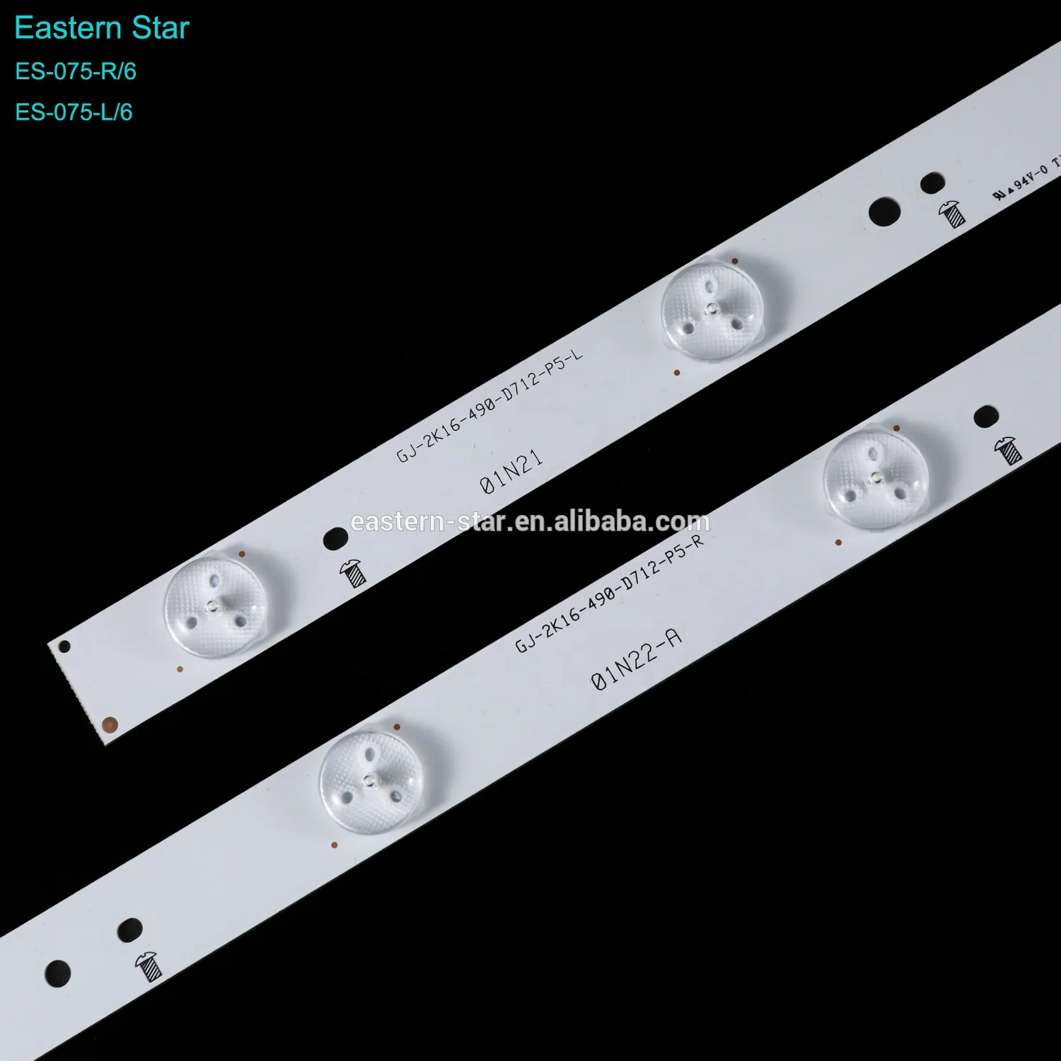 ES-075 Светодиодная панель GJ-2K16-490-D712-P5-L 50 дюймов ТВ для MICR OMAXS 49PUS6501 14 шт./комплект 505 мм светодиодная подсветка