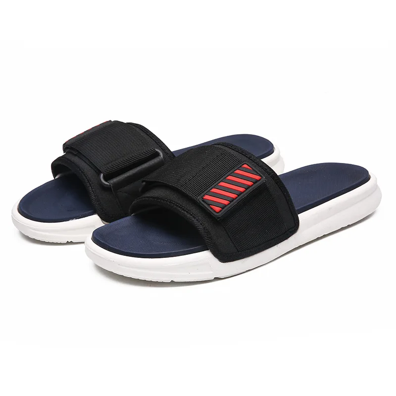 Summer Outdoor Slippers Men Casual Beach Slides Mens Soft Comfort Sandals