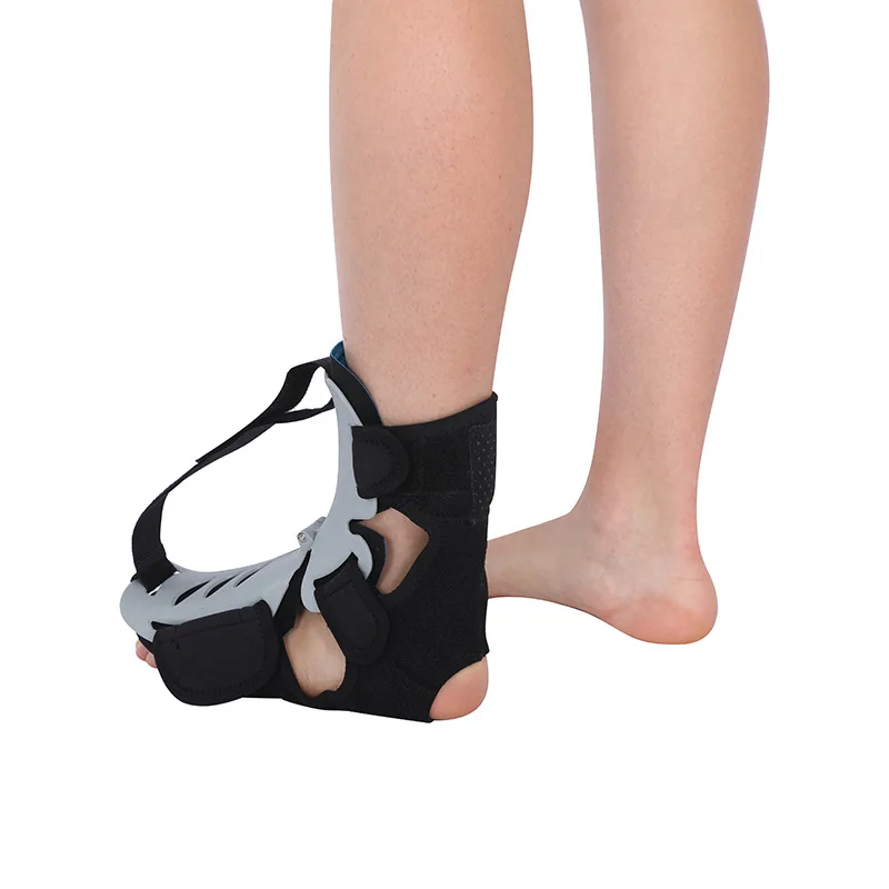 HKJD Achilles Tendonitis Ankle Brace Night Splint Adjustable Elastic Dorsal Night Splint for Plantar Fasciitis Pain Relief