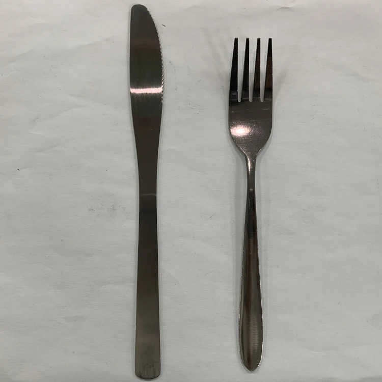 Low Price Promotion Gift Fork Knife Stainless Steel Cheapest Buy Five And Get One Free Wholesale In Stock Dinner Table Cutlery