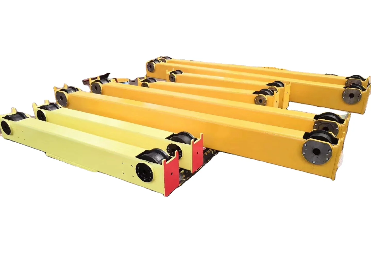 5T European Single girder overhead crane end beam European end carriage motor inside quality crane spare parts smooth running