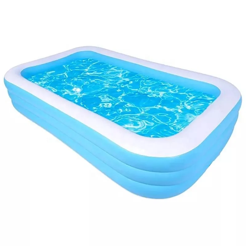 Above Ground Frame Pool Family Inflatable Plastic PVC Swimming Pool