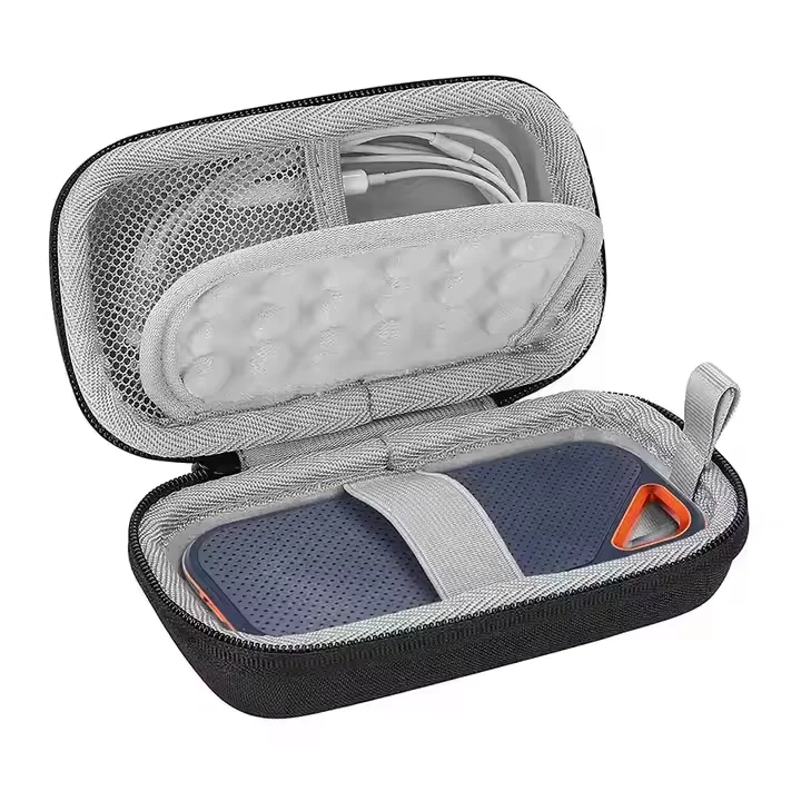 Custom Hard EVA Carrying Case EVA Travel Storage Case EVA Protective Case for SanDisk Hard Drive