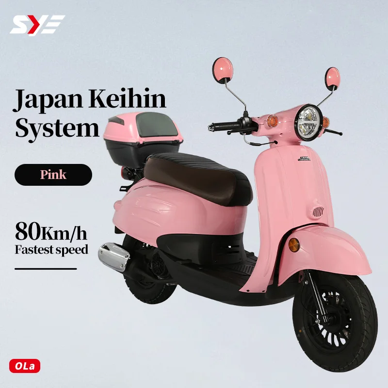 A variety of colors are available High quality 150cc gasoline scooter