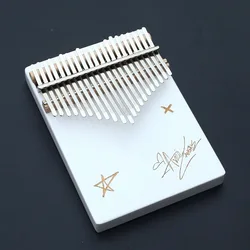 21 Keys Kalimba Thumb Piano High-Quality Wood Learning Book Tune Hammer Musical Instruments