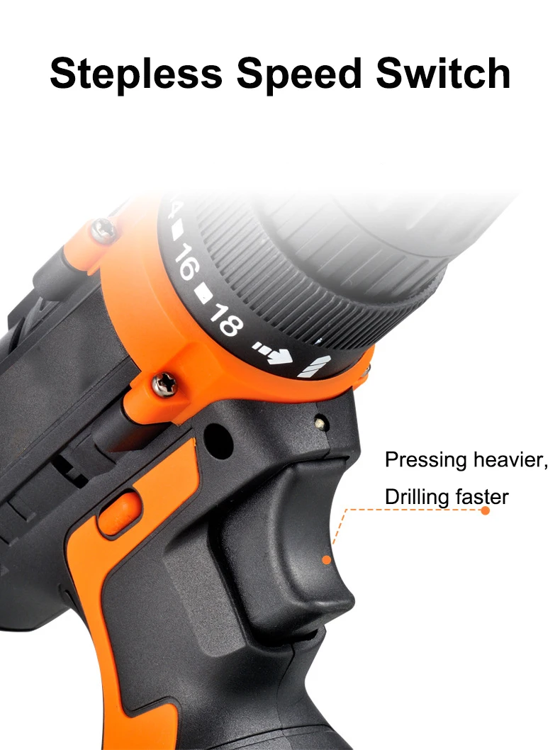 12V Cordless Drill Herramientas Hand Tools Kit Repair Electrical Power Combination Tool Box Hardware Wrench Sets
