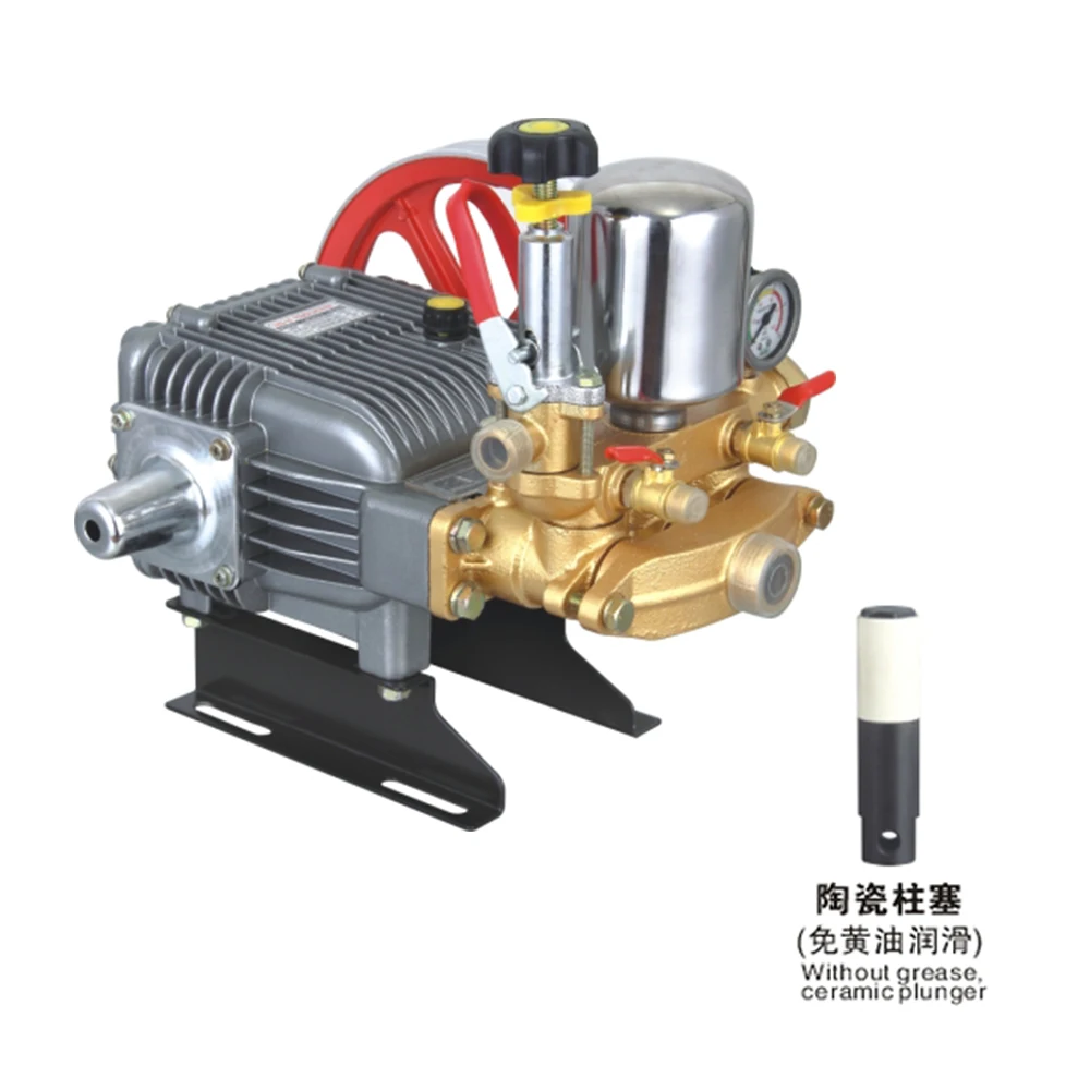 HL-22J2 low cost fine mist self propelled htp sprayer pump high pressure ceramic plunger pump