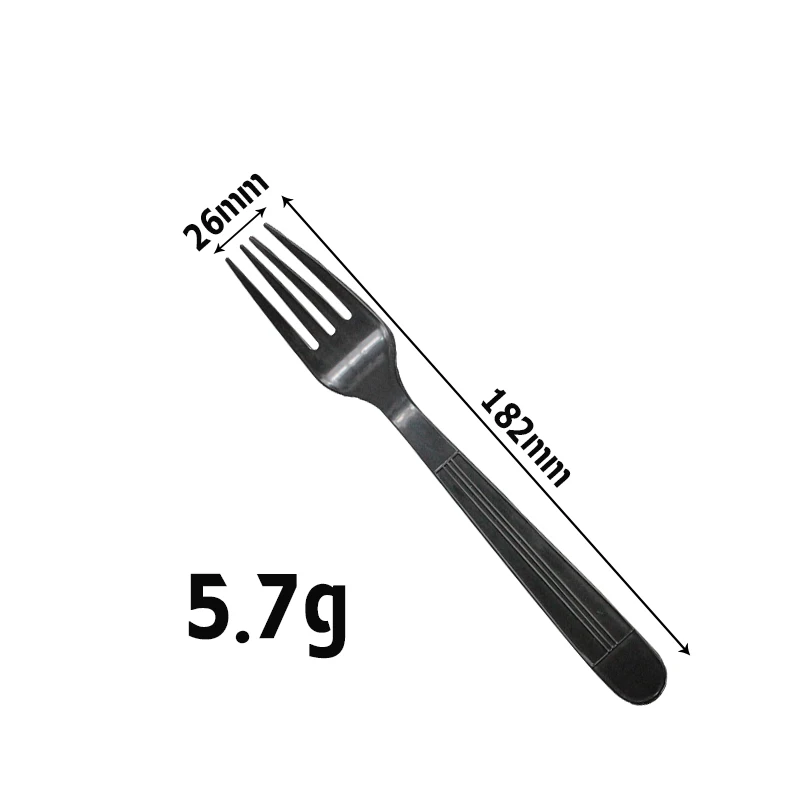 Disposable Heavy Duty Plastic Cutlery 180mm PP Fork