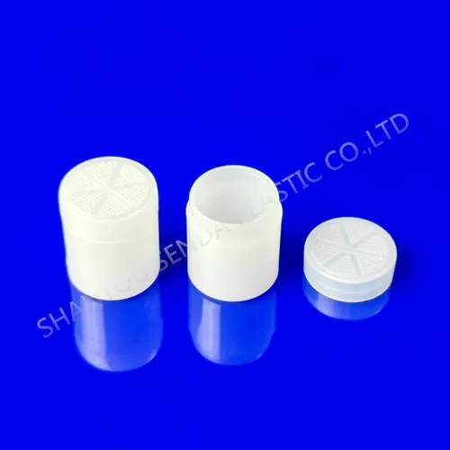 mini plastic desiccant empty jars, 1ml desiccant empty chemical container