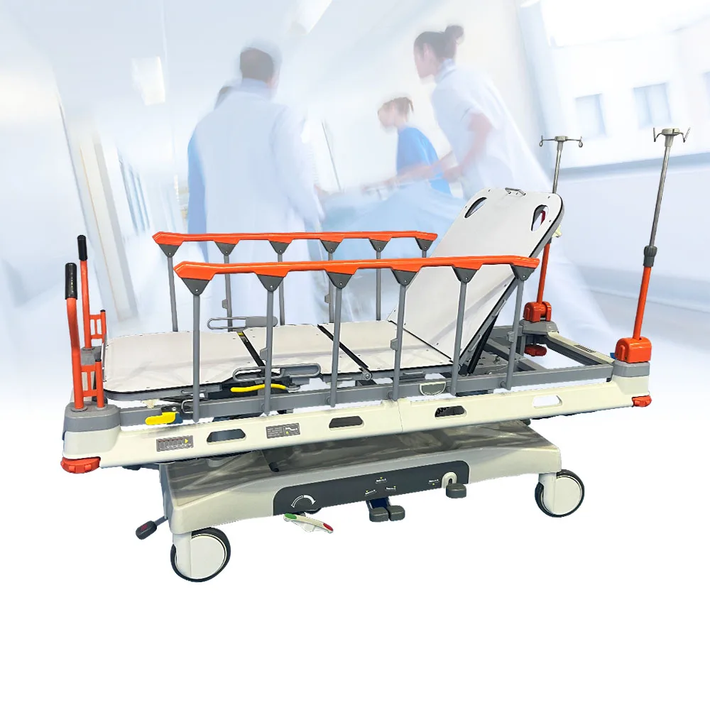 ORP-EA9C High quality wholesale metal frame medical hospital crash patient stretcher trolley