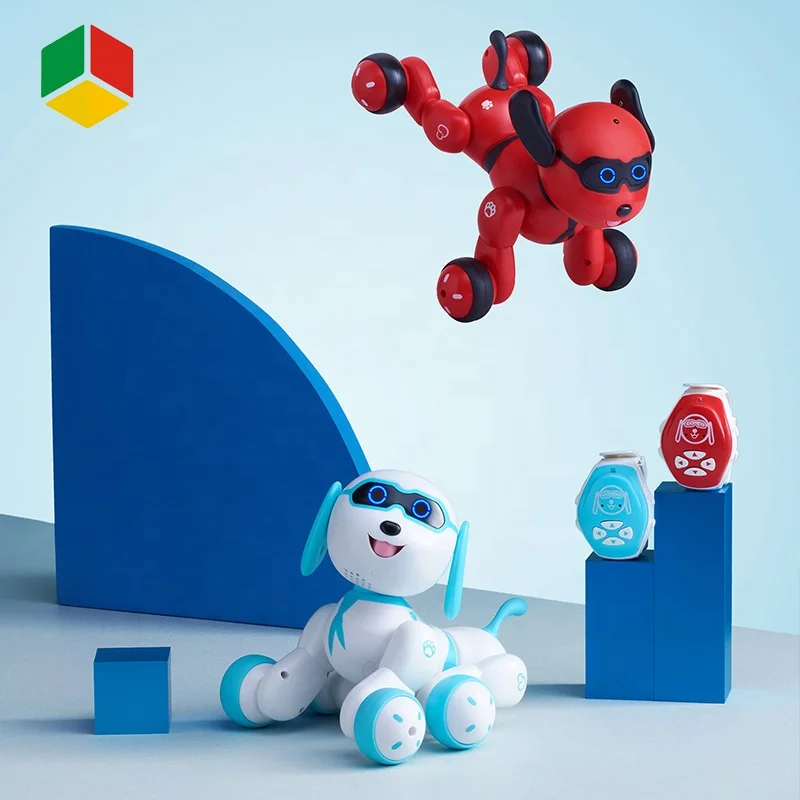  Многофункциональные умные часы QS Toy с дистанционным управлением интерактивные наручные собака-робот