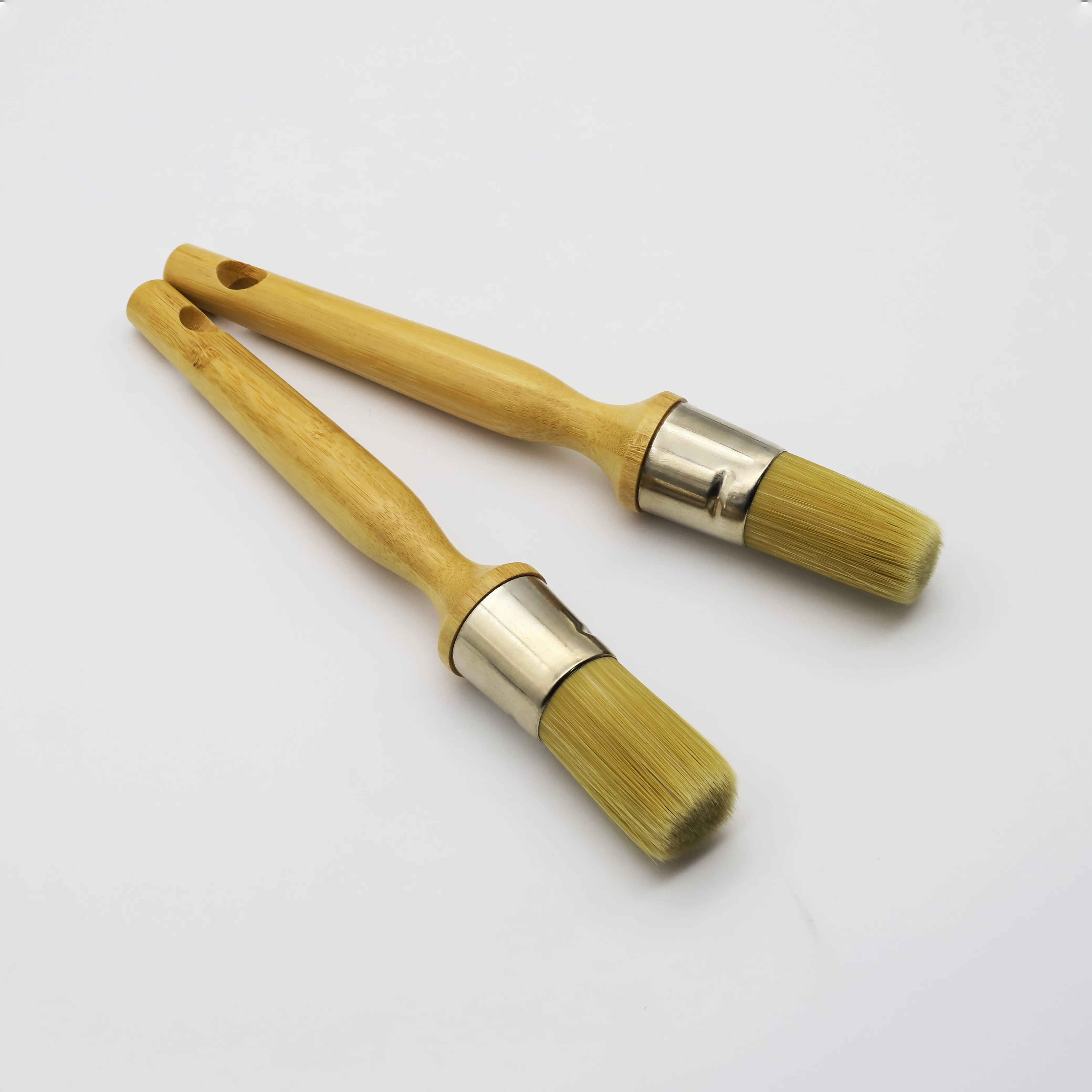 Bristle Paint Brush Wholesale Wall Wood Different Size China Corner Refillable Portable Round Pure Epoxy Glue House Painting