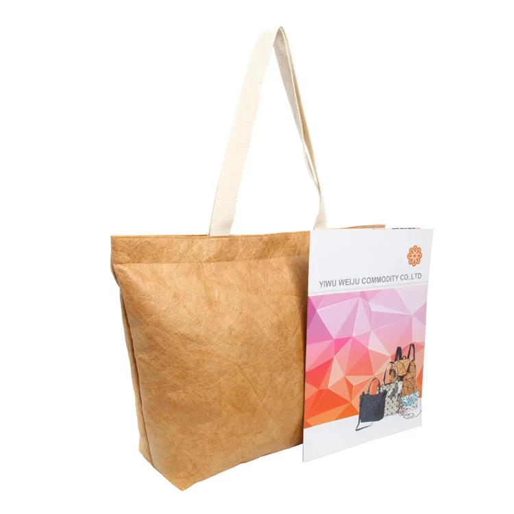 2022 ECO New Tyvek Paper Tote bag Women Top Handbag Shopping Lady Shoulder Day Packs