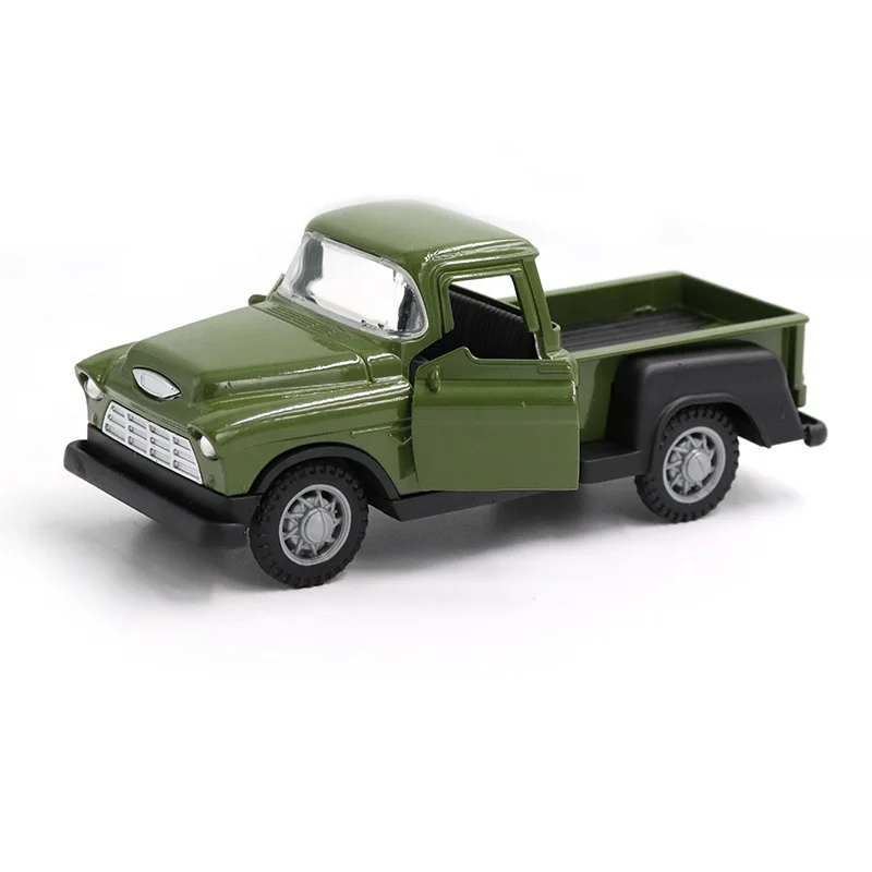 Zhengguang Toys Factory Classic Model Car 1:32 Pull Back Die Cast Vintage Car With Light And Sounds Toys For Kids